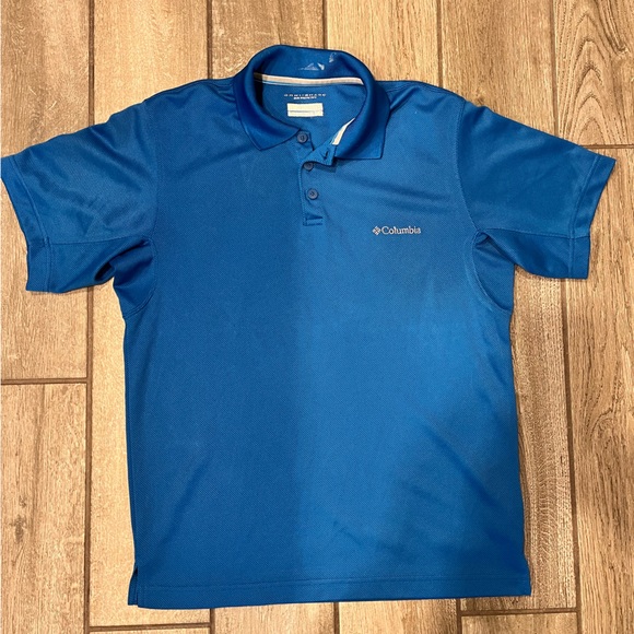 COLUMBIA MENS OMNI SHADE POLO SIZE S - Picture 2 of 6